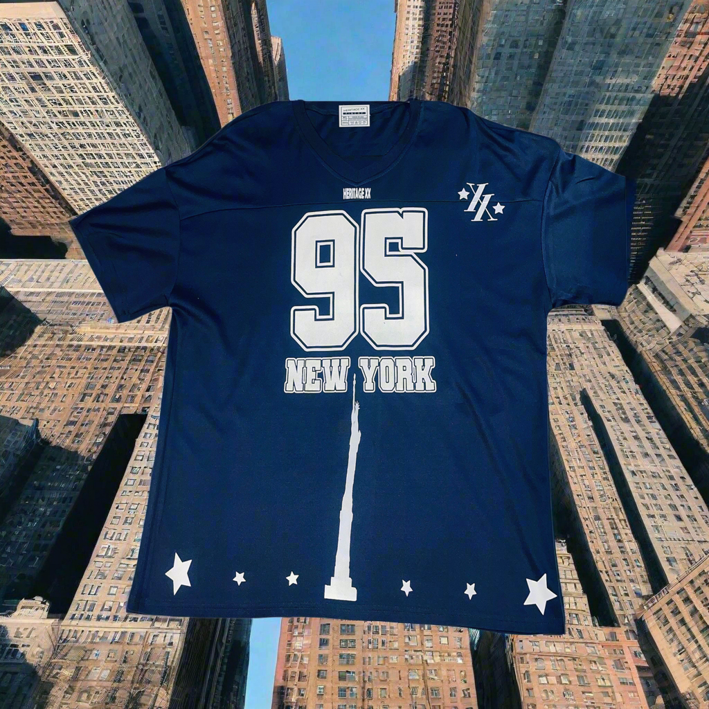 HERIXX -New York Navy Blue Jersey