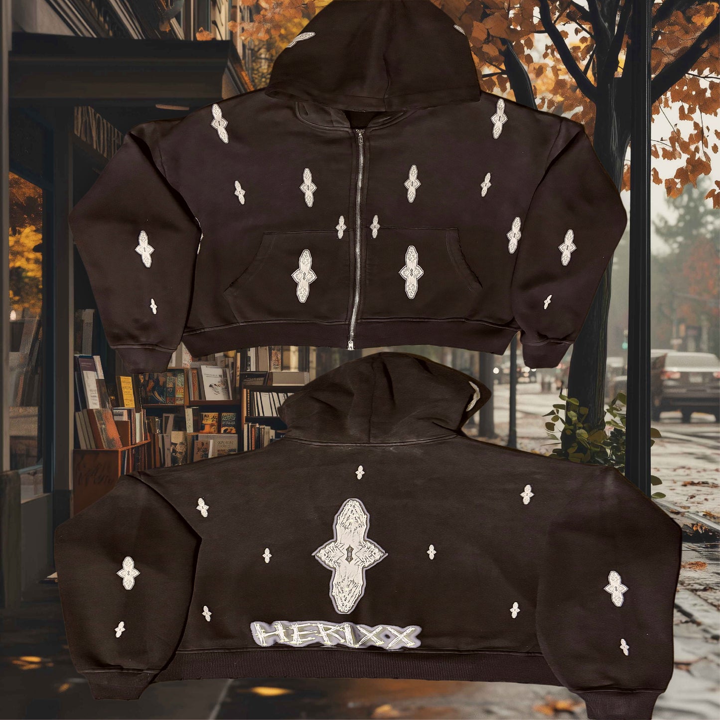 HERITAGE XX BLESSED ONE SUN-DRIED WASH HOODIE