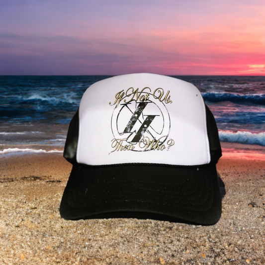 HERITAGE XX “IF NOT US,THEN WHO?”  RHINESTONES HAT**